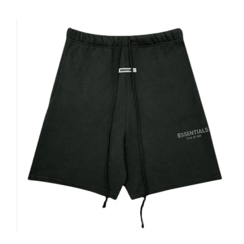 Fear of God Essentials Black Shorts