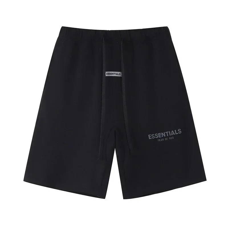 Fear of God Essentials Black Shorts