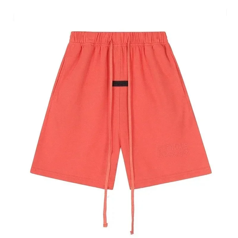 Fear of God Essentials Coral Cotton Shorts