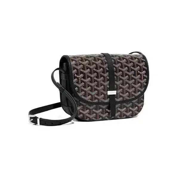 Goyard Saint Louis Small Crossbody Bag Black