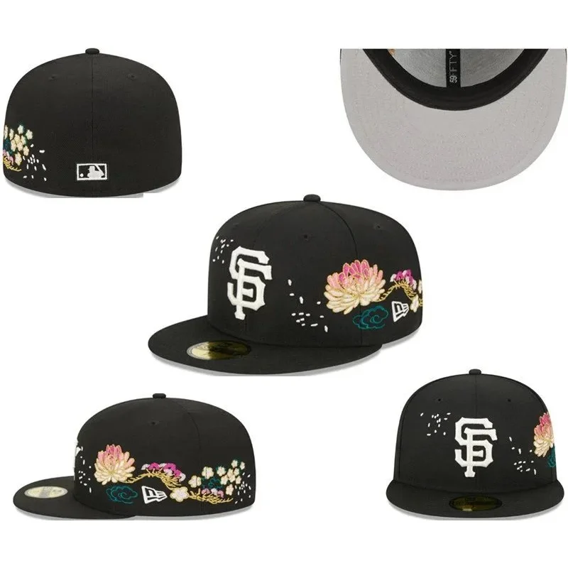 New Era 59FIFTY San Francisco Giants Floral Black Cap