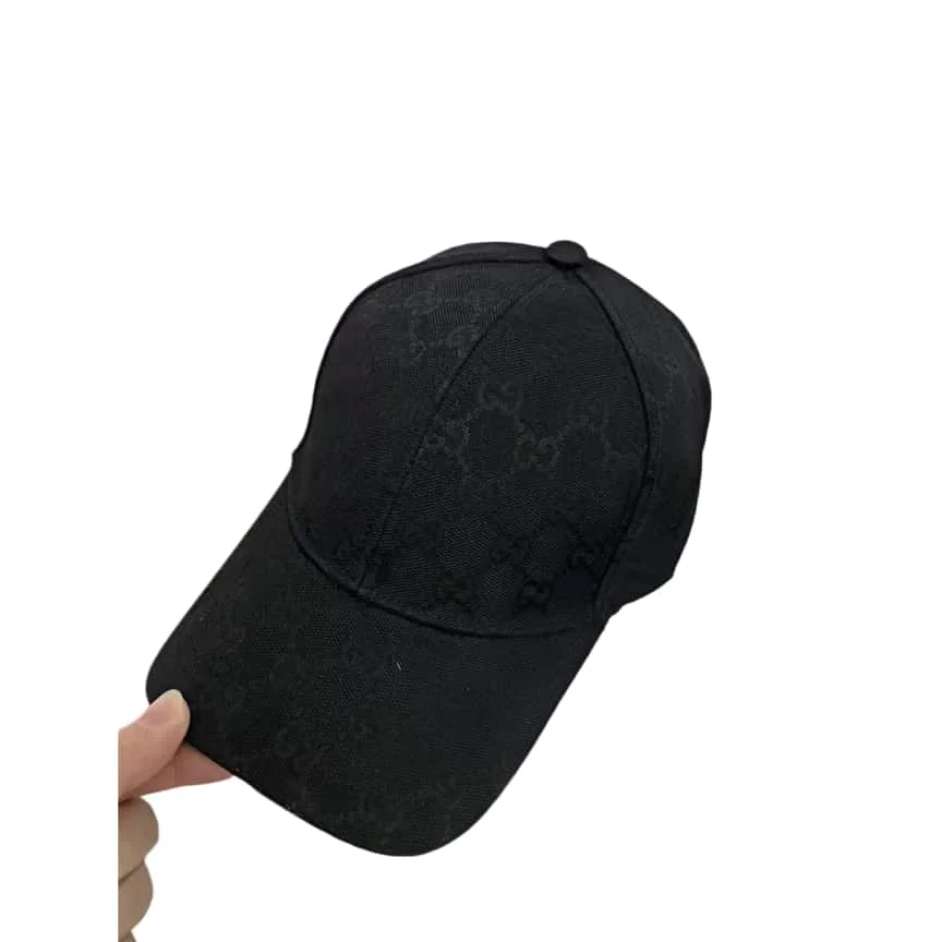 Gucci GG Monogram Black Cap
