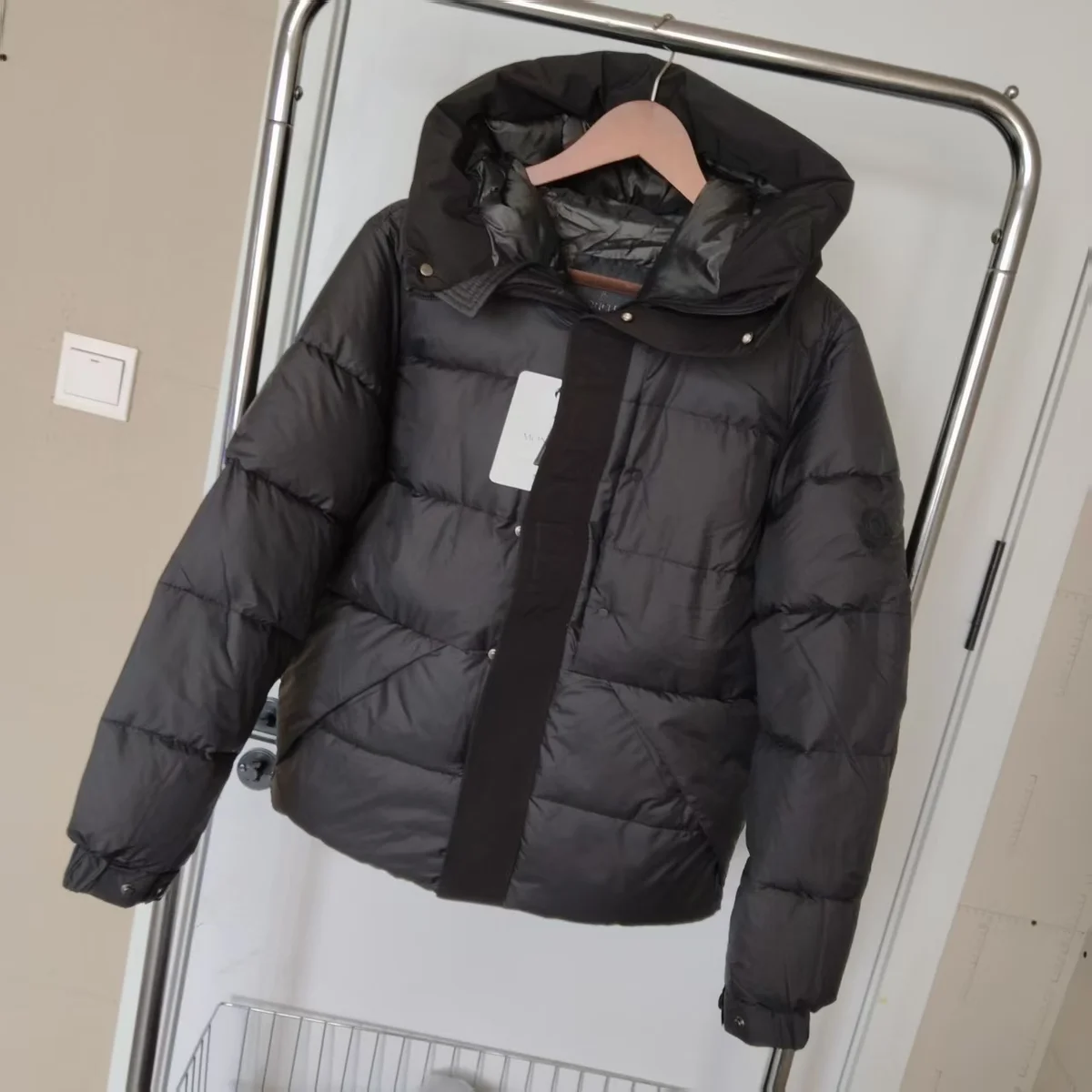 Moncler Maya Black Puffer Jacket