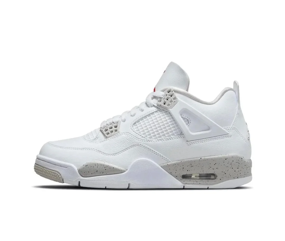 Nike Air Jordan 4 White Cement Sneakers