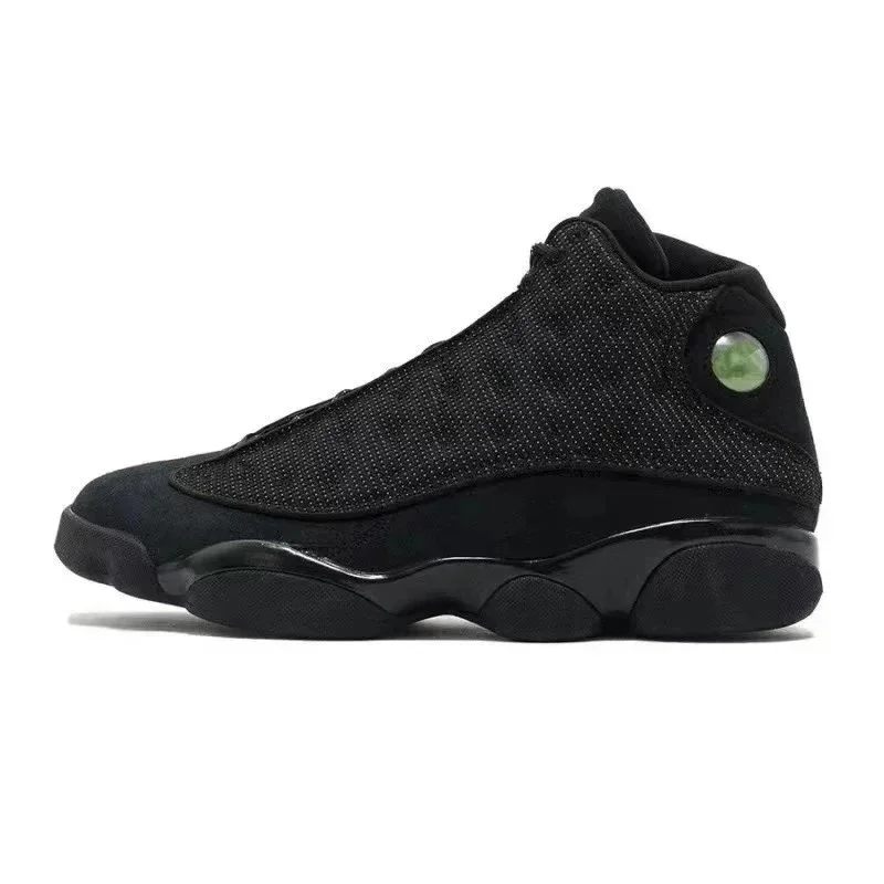 Nike Air Jordan 13 Black Green Sneakers