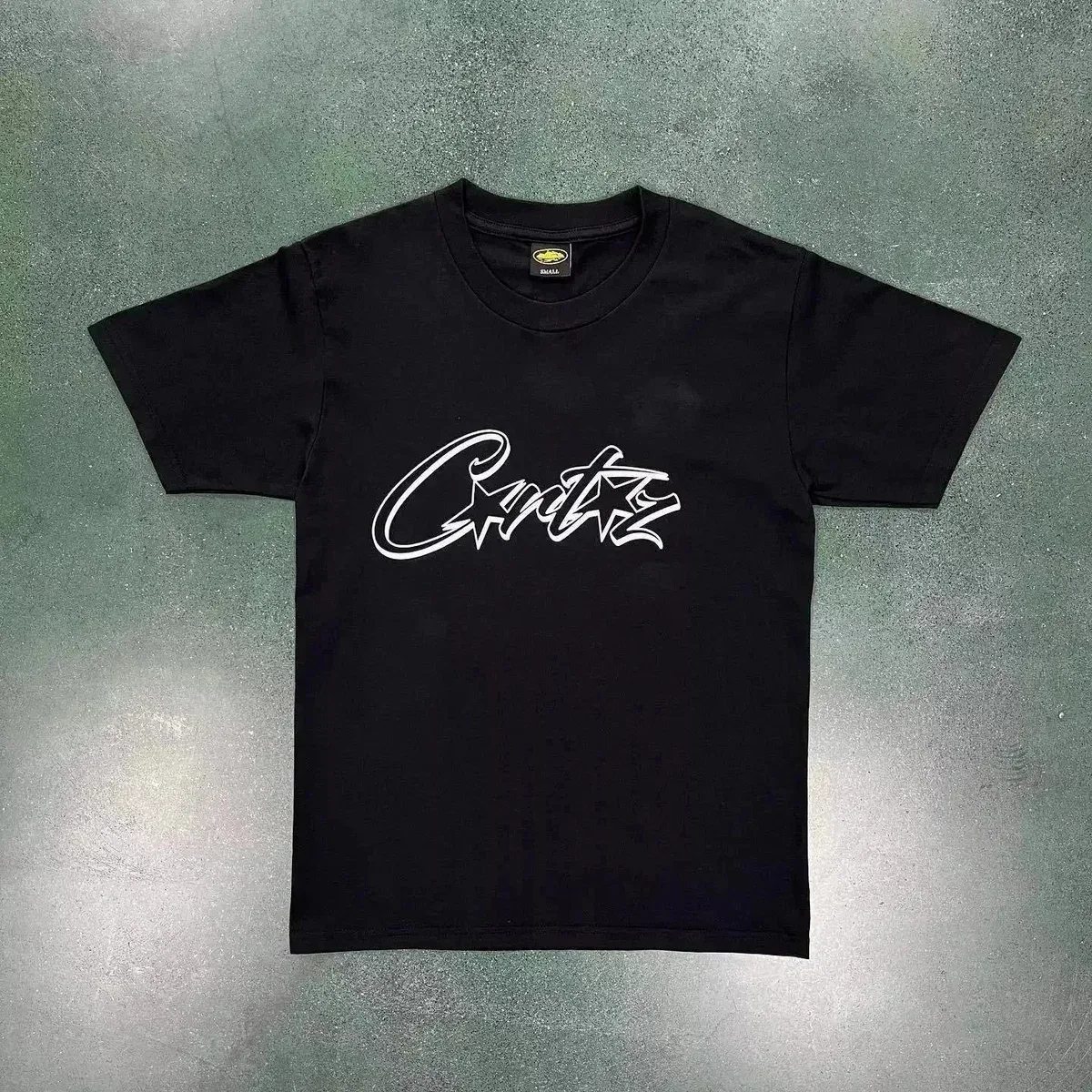 Corteiz Black 'Cortez' Script T-Shirt