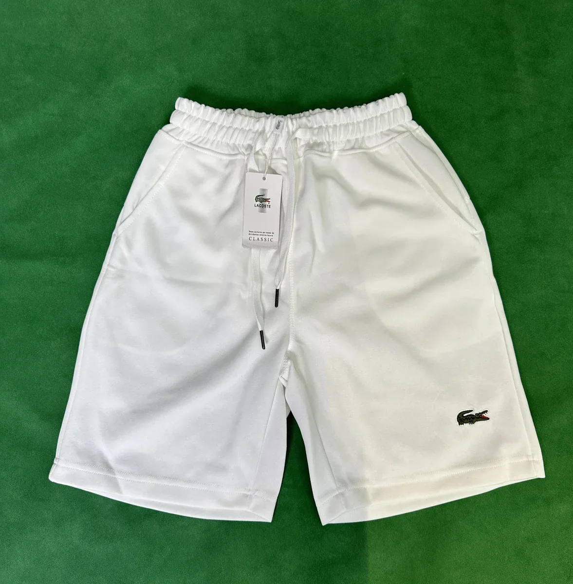 Lacoste Classic White Shorts